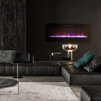 Front Venting Recessable Wall Mount Electric Fireplaces (36")