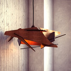 Brown Wing Modern Hanging Lamp