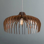 Lecrawl Wood Light Pendant