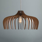 Lecrawl Wood Light Pendant