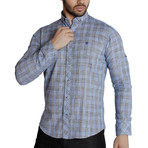 Blaze Button-Up Shirt // Blue (2XL)