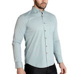 Mekhi Button-Up Shirt // Green (M)