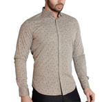 Orion Button-Up Shirt // Brown (XS)