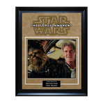 Signed Artist Series // Han Solo + Chewbacca I