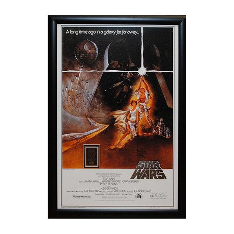 Signed Movie Poster // A New Hope // Poster II
