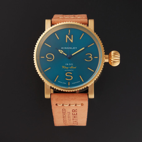 Kingsley 1930 King-Seal Coin Edge Automatic // K-1930 / T3C-GLD.BLU.T