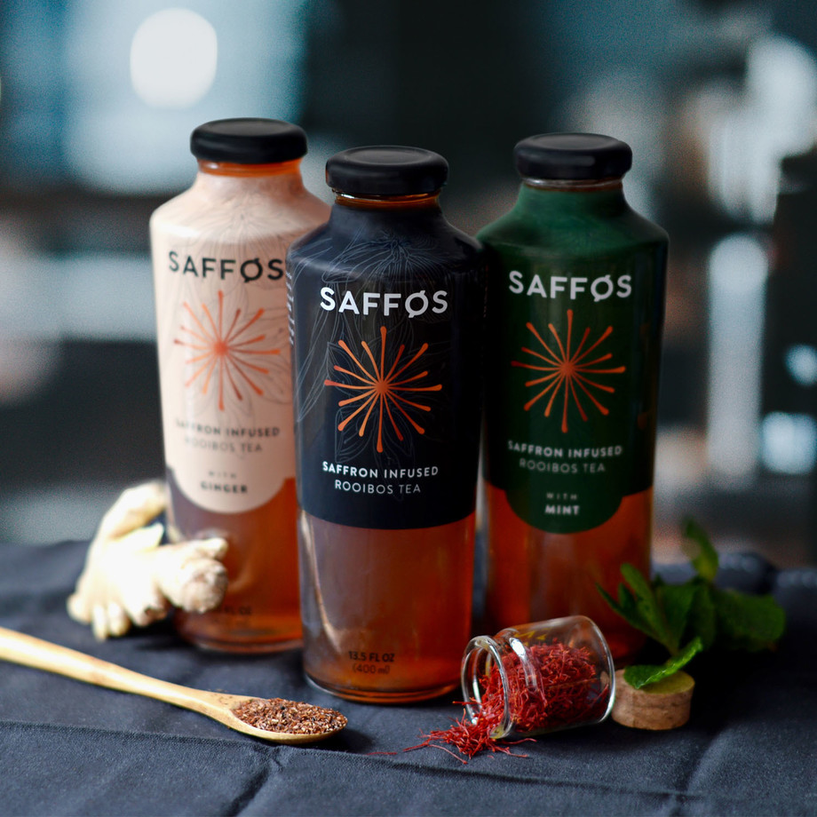 Saffos ReadyToDrink Saffron Tea Touch of Modern