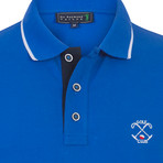 Water Hole Polo Shirt // Sax (XS)