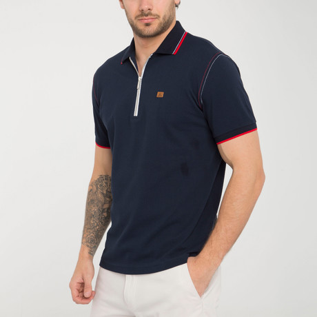 Axel Polo Shirt // Navy (XS)