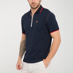 Axel Polo Shirt // Navy (XS)
