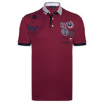 Yardage Polo Shirt // Bordeaux (S)