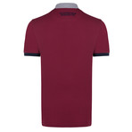 Yardage Polo Shirt // Bordeaux (S)