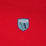 Zoysia Polo Shirt // Red (XS)