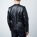 Karakoram Perfect Fit Leather Jacket // Black (XS)