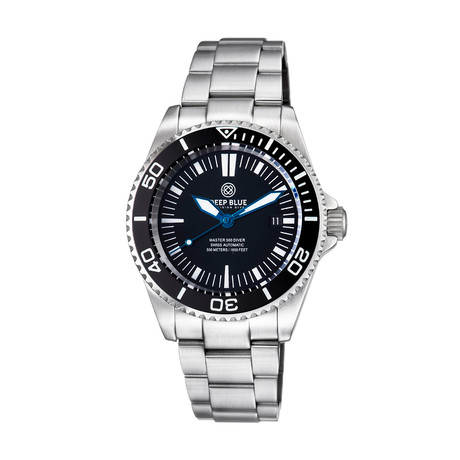 Deep Blue Master 500 Automatic // M50042BLACKOM