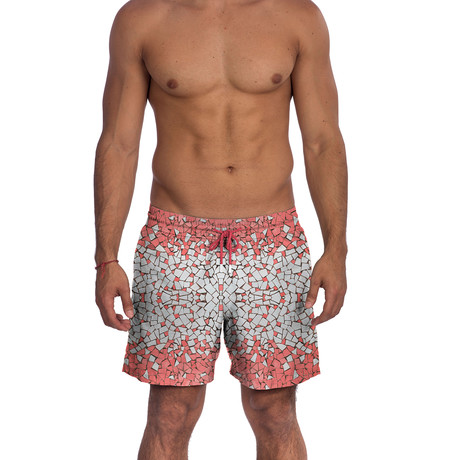 Crystal Swim Trunks // Coral (S)