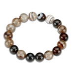 Natural Mineral Toned Chakra Bracelet