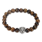 Filigree Lion Chakra Bracelet