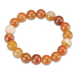 Classic Orange Citrine Chakra Bracelet