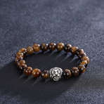 Filigree Lion Chakra Bracelet