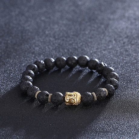 Chakra Budha Bracelet // Gold