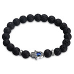 Volcano Chakra Hamsa Bracelet