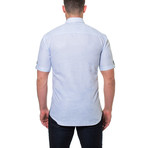 Fresh Dress Shirt // Palm Blue (XL)