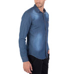 Titus Denim Shirt // Blue (S)