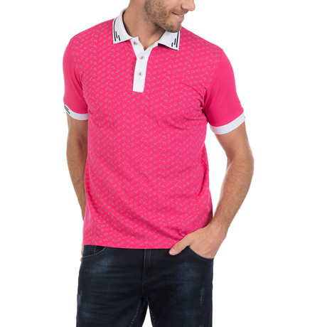Harley Polo Short Sleeve Shirt // Pink (S)