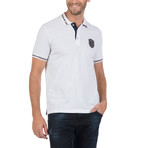 Wilder Polo Short Sleeve Shirt // White (L)