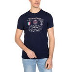 Quinton High Quality T-Shirt // Navy (S)