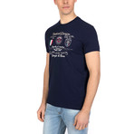 Quinton High Quality T-Shirt // Navy (S)