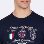 Quinton High Quality T-Shirt // Navy (S)