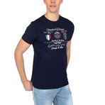 Quinton High Quality T-Shirt // Navy (S)