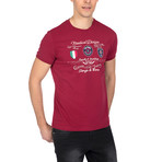 Zane T-Shirt // Bordeaux (S)