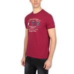 Zane T-Shirt // Bordeaux (S)