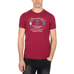 Zane T-Shirt // Bordeaux (S)