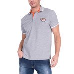 Maddox Polo Short Sleeve Shirt // Grey (S)