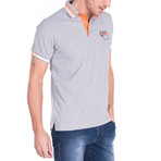Maddox Polo Short Sleeve Shirt // Grey (S)