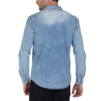 Thorn Denim Shirt // Light Blue (S)