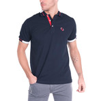 Zane Polo Short Sleeve Shirt // Navy (S)