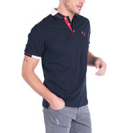 Zane Polo Short Sleeve Shirt // Navy (S)