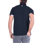 Zane Polo Short Sleeve Shirt // Navy (S)
