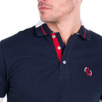 Zane Polo Short Sleeve Shirt // Navy (S)