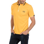 Darius Polo Short Sleeve Shirt // Mustard (S)
