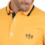 Darius Polo Short Sleeve Shirt // Mustard (S)