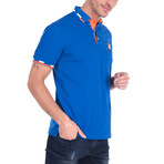 Kace Polo Short Sleeve Shirt // Sax (L)