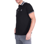 Mekhi Polo Short Sleeve Shirt // Black (S)