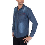 Ace Denim Shirt // Blue (S)