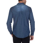 Ace Denim Shirt // Blue (S)